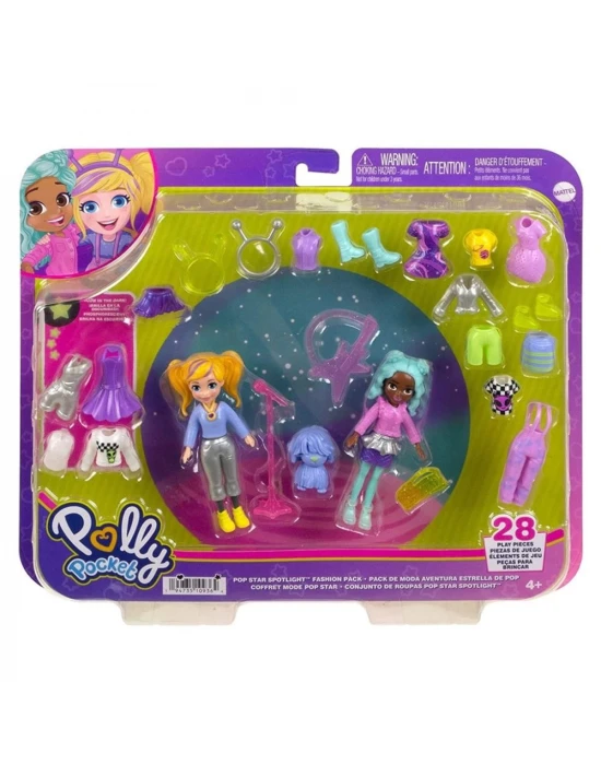 Polly Pocket ve Arkadaşları Pop Yıldızı Moda Paketi HKV97