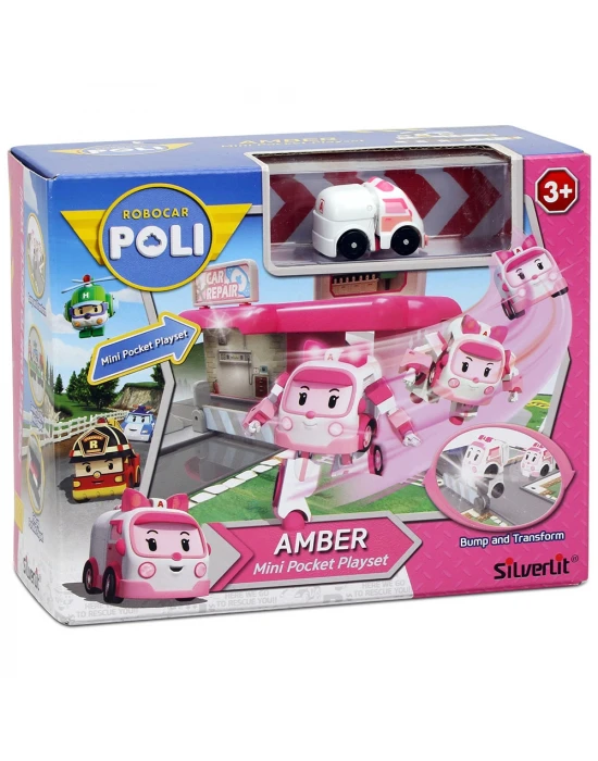 Robacar Poli Amber Mini Oyun Seti