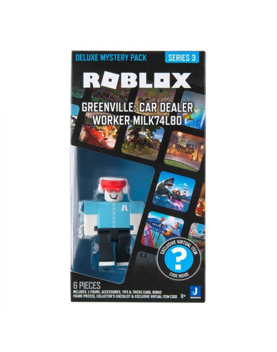 Roblox Delüks Sürpriz Paket - Car Dealer Worker Milk74l80