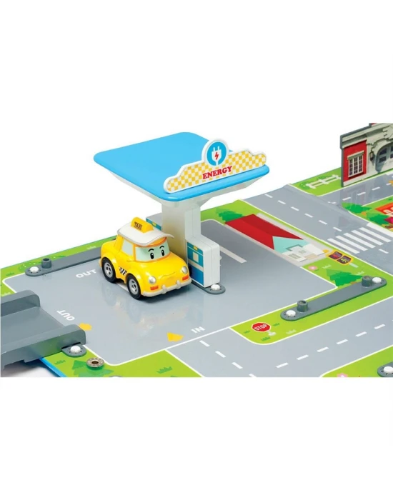 Robocar Poli Kitap Kasaba Enerji İstasyonu Oyun Seti