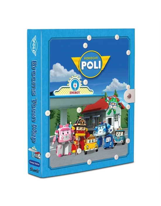 Robocar Poli Kitap Kasaba Enerji İstasyonu Oyun Seti