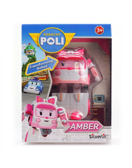 Robocar Poli Transformers Robot Figür Amber 83172