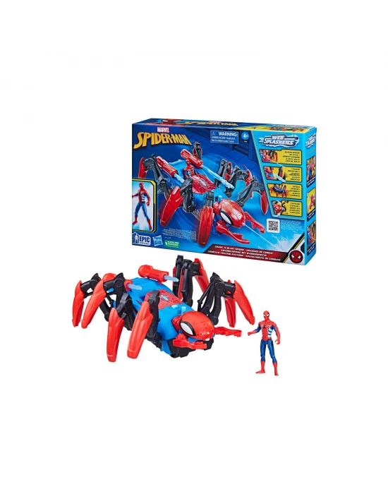 Spider Man Spider-Man Su ve Dart Fırlatan Örümcek Araç F7845