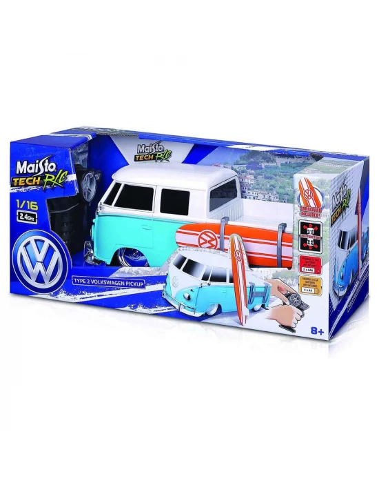 Type 2 Volkswagen Pickup W/Surf Board Uzaktan Kumandalı Araba 1/1