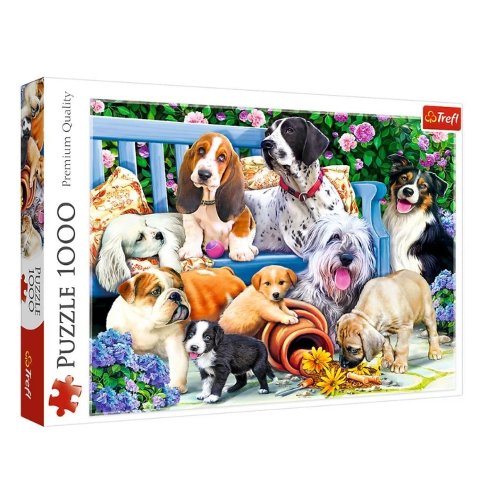 Trefl Puzzle Dog In The Garden 1000 Parça