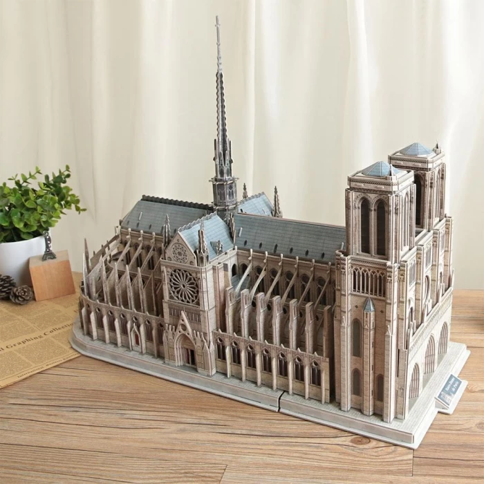 Cubic Fun 293 Parça Puzzle Notre Dame de Paris