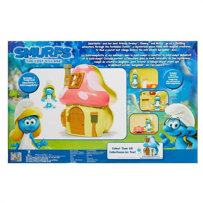 Şirinler Kayıp Köy Şirine Mantar Evi Oyun Seti