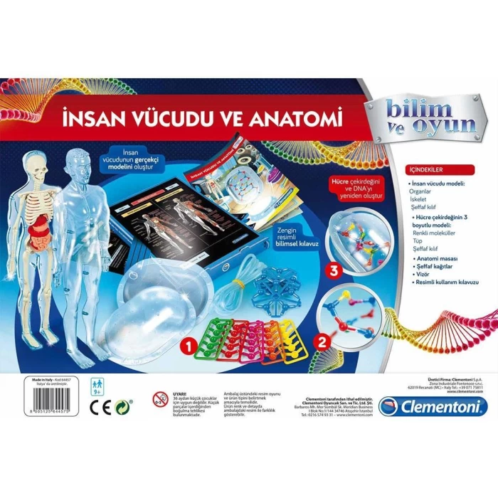 Clementoni Bilim ve Oyun - İnsan Vücudu
