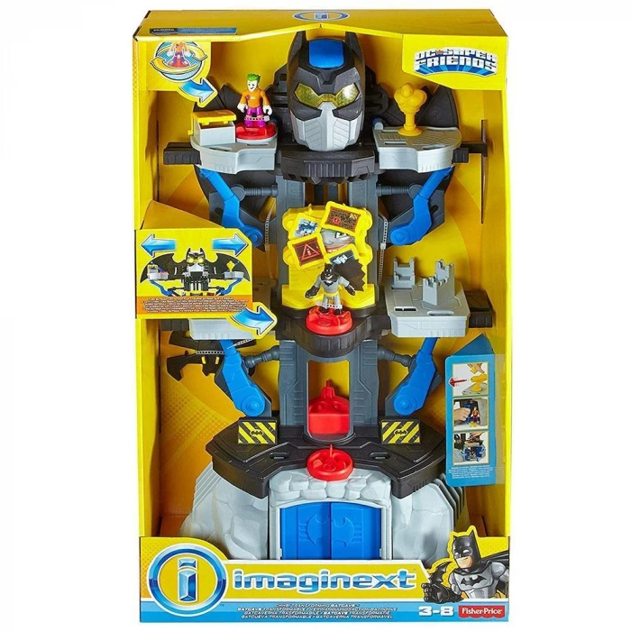 Imaginext DC Super Friends 2si 1 Arada Transforming Batcave