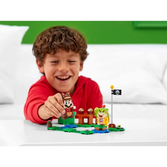Lego Super Mario Tanooki Mario Kostümü