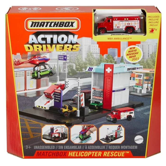 Matchbox Aksiyon Sürücüleri Oyun Seti GVY83