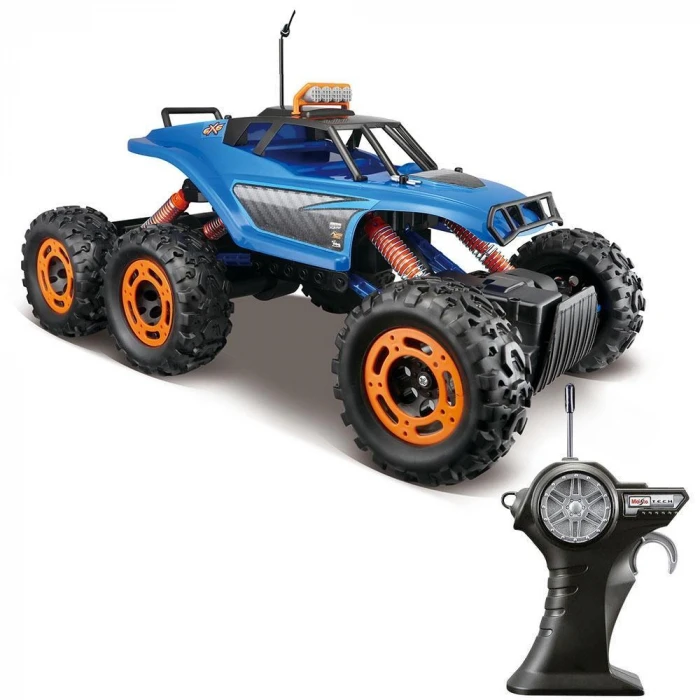 Maisto Rock Crawler 6x6 Uzaktan Kumandalı Mavi