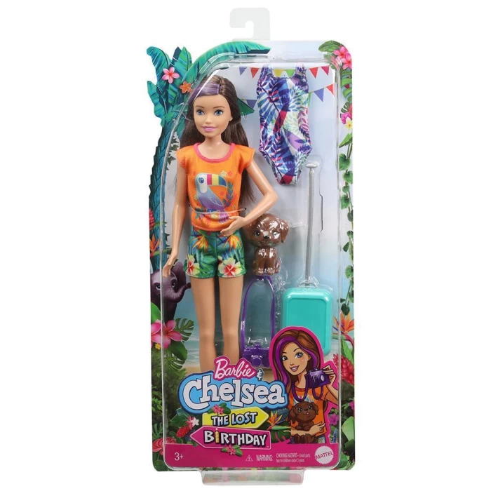 Barbie ve Chelsea  Kayıp Doğum Günü Bebek ve Aksesuarlar Serisi G