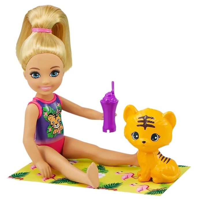 Barbie ve Chelsea Kayıp Doğum Günü Havuz Partisi Oyun Seti