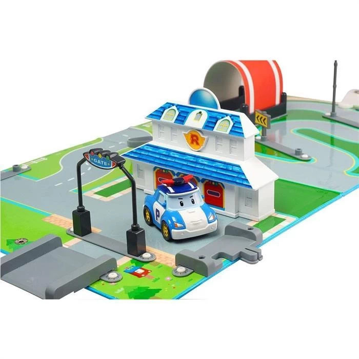 Robocar Poli Kitap Kasaba Robocar Ana Merkez Oyun Seti