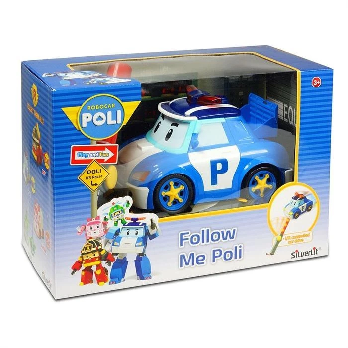 Robocar Poli Takipli Poli - Uzaktan Kumandalı Sesli Işıklı