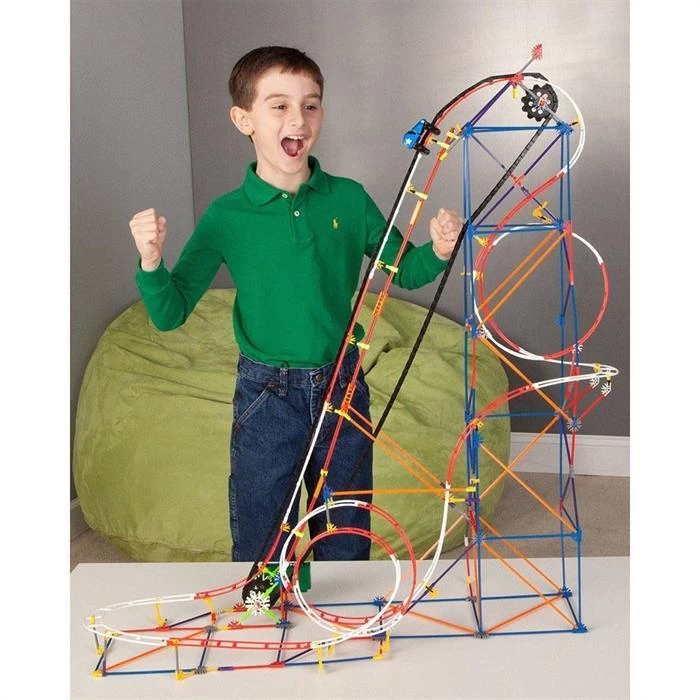 K’Nex All Star Adventure Roller Coaster Seti (Motorlu)Thrill Ride