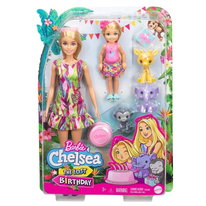 Barbie ve Chelsea Kayıp Doğum Günü Oyun Seti