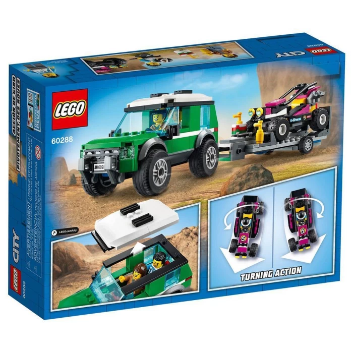 Lego City Yarış Arabası Taşıma Aracı