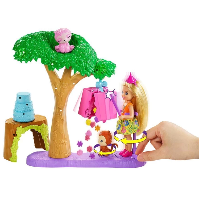 Barbie ve Chelsea Kayıp Doğum Günü Parti Eğlencesi Oyun Seti