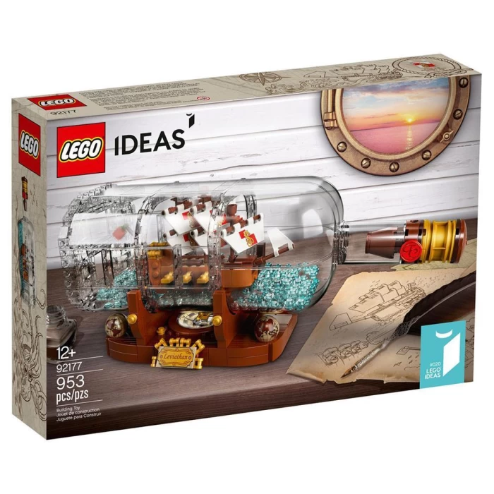 Lego Ideas Şişede Gemi Yapım Oyuncağı