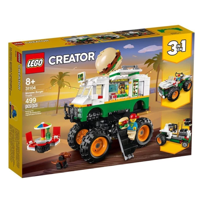 Lego Creator Canavar Hamburger Kamyonu
