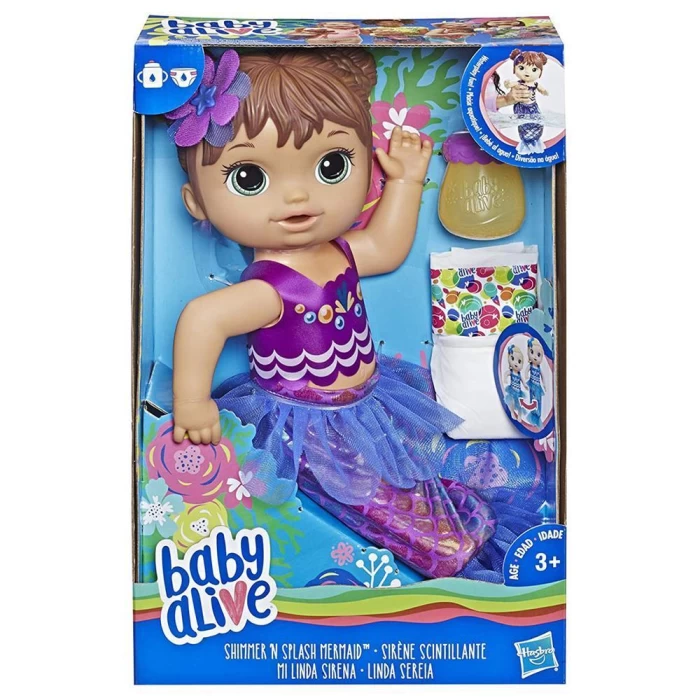 Baby Alive Deniz Kızı Bebeğim - Kumral