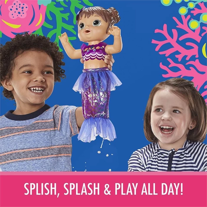 Baby Alive Deniz Kızı Bebeğim - Kumral