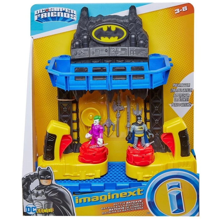 Imaginext DC Super Friends İkili Kapışma Batcave Oyun Seti