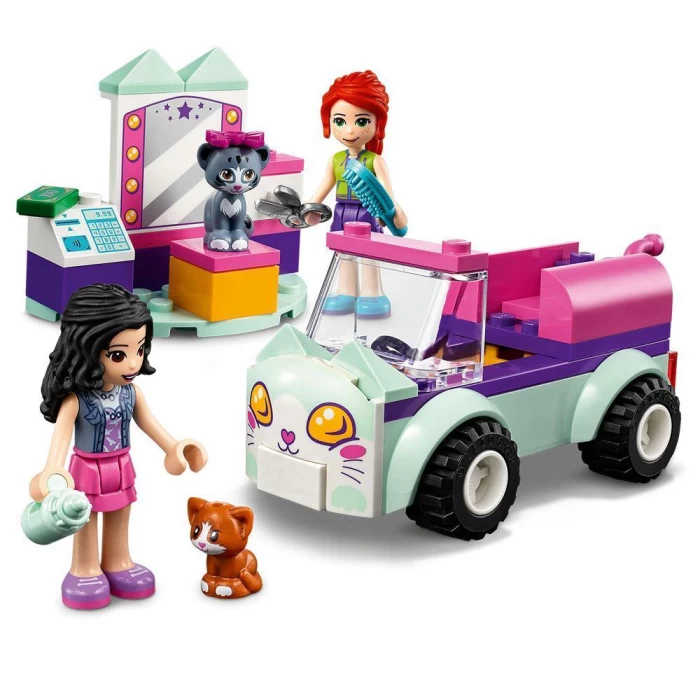 Lego Friends Kedi Kuaförü Arabası