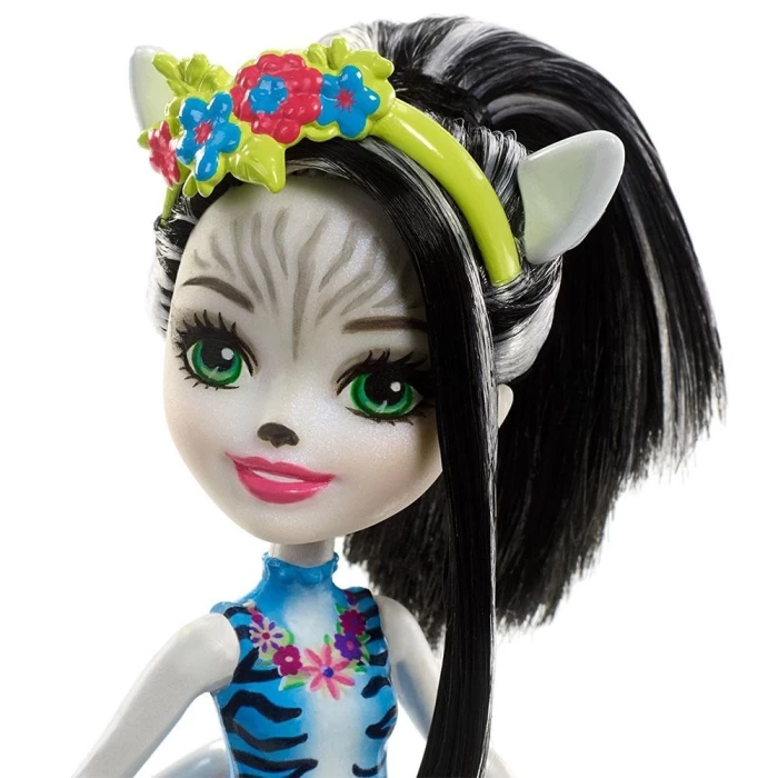 Enchantimals Zelene Zebra Ve Hoofette Oyun Seti