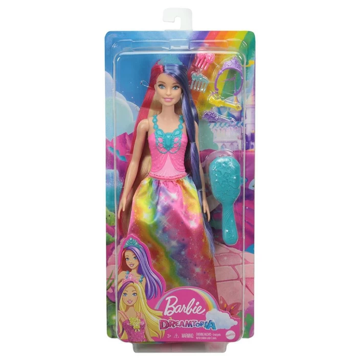 Barbie Dreamtopia Uzun Saçlı Bebekler GFT38