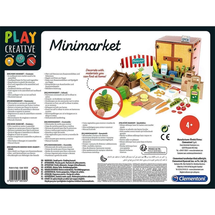 Clementoni Play Creative - Mini Market