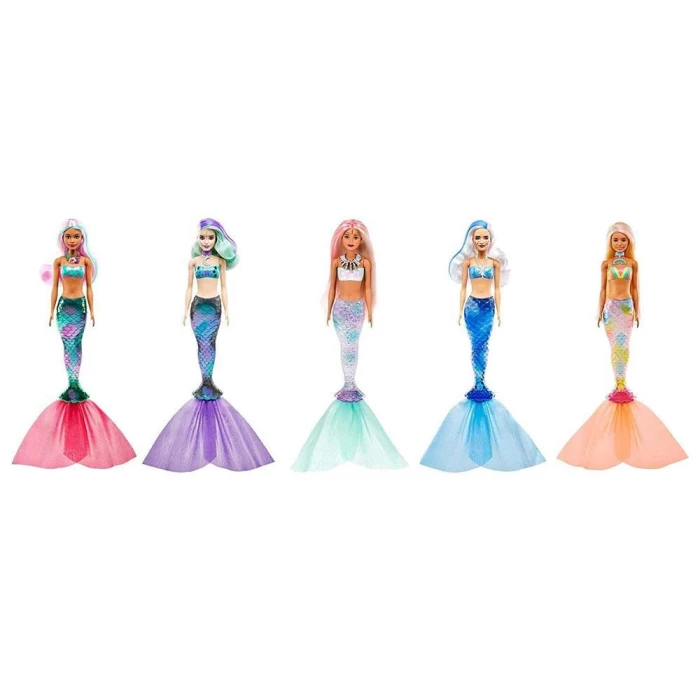 Barbie Color Reveal Renk Değiştiren Sürpriz Bebekler Seri 4