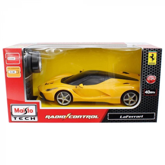 Maisto LaFerrari 1:24 Uzaktan Kumandalı Araba Sarı