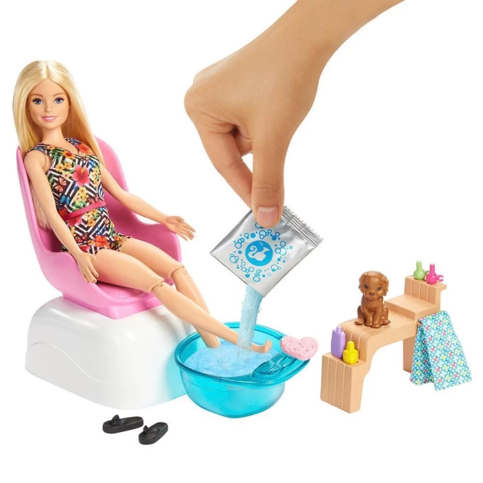 Barbie Sağlıklı Tırnak Bakımı Oyun Seti