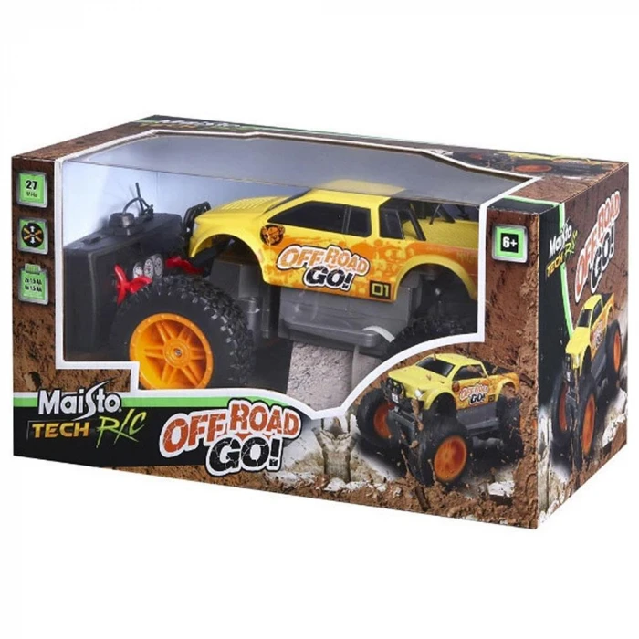 Maisto Tech Off Road Go Uzaktan Kumandalı Araba Sarı