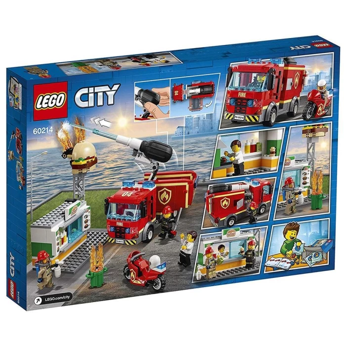 Lego City Hamburgerci Yangın Söndürme Operasyonu