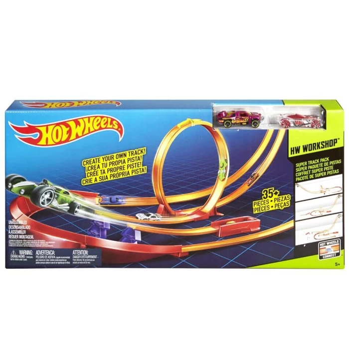 Hot Wheels Yüksek Atlayış Yarış Seti