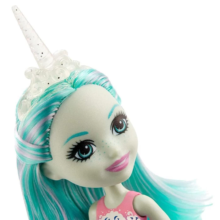 Enchantimals Popüler Karakter Bebekler - Naddie Narwhal ve Sword