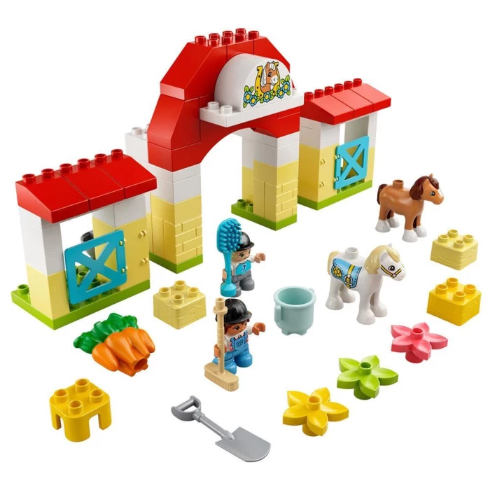 Lego Duplo At Ahırı ve Midilli Bakımı 10951