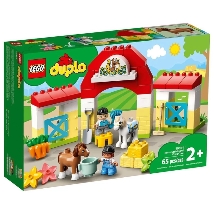 Lego Duplo At Ahırı ve Midilli Bakımı 10951
