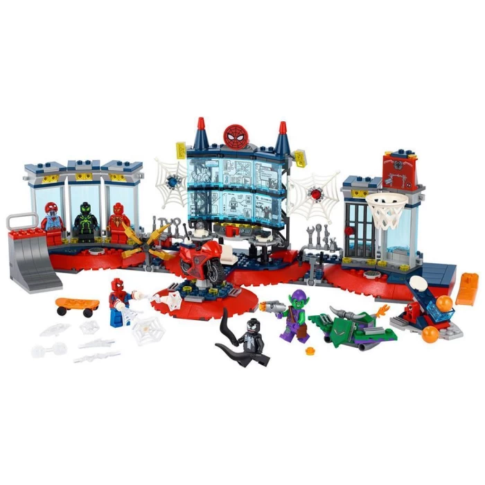 Lego Spider-Man Örümcek Yuvasına Saldırı