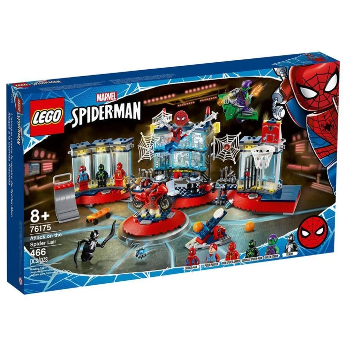 Lego Spider-Man Örümcek Yuvasına Saldırı