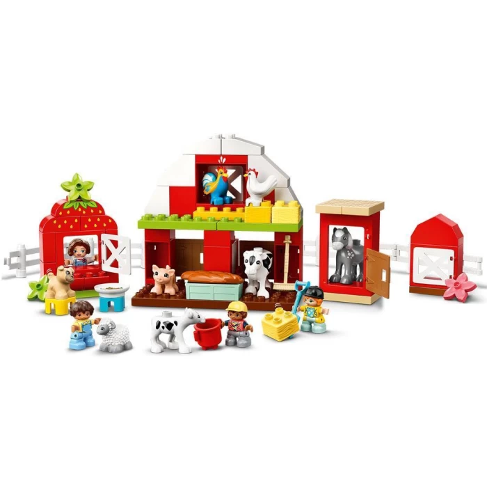 Lego Duplo Ahır, Traktör ve Çiftlik Hayvanı Bakımı