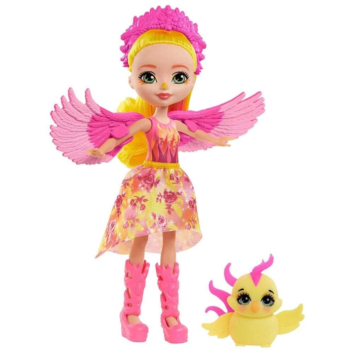 Enchantimals Popüler Karakter Bebekler - Falon Phoenix & Sunrise