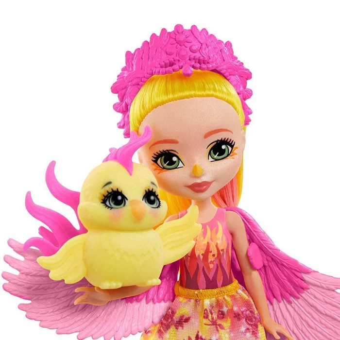 Enchantimals Popüler Karakter Bebekler - Falon Phoenix & Sunrise