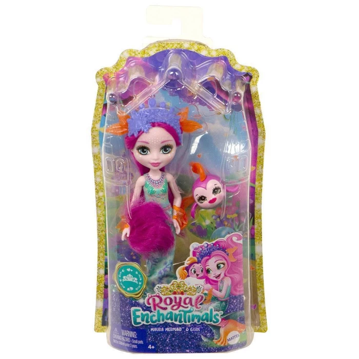 Enchantimals Popüler Karakter Bebekler - Maura Mermaid & Glide