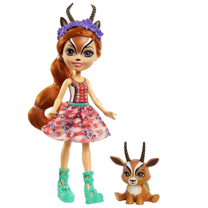 Enchantimals Popüler Karakter Bebekler - Gabriela Gazelle & Spott