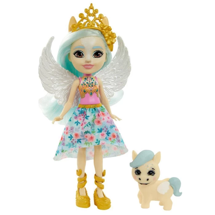 Enchantimals Popüler Karakter Bebekler - Paolina Pegasus & Wingle